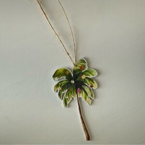 SoHa Living Hawaii Christmas Tropical Palm Tree Ornament Honolulu